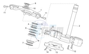 1200 Sport 8V drawing Steering