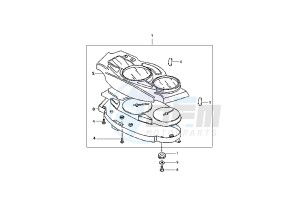 FJR 1300 drawing METER