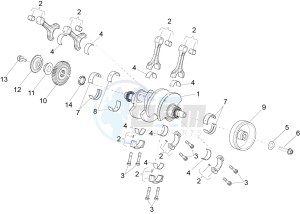 RSV4 1000 Racing Factory L.E. USA-CND (NAFTA) drawing Drive shaft