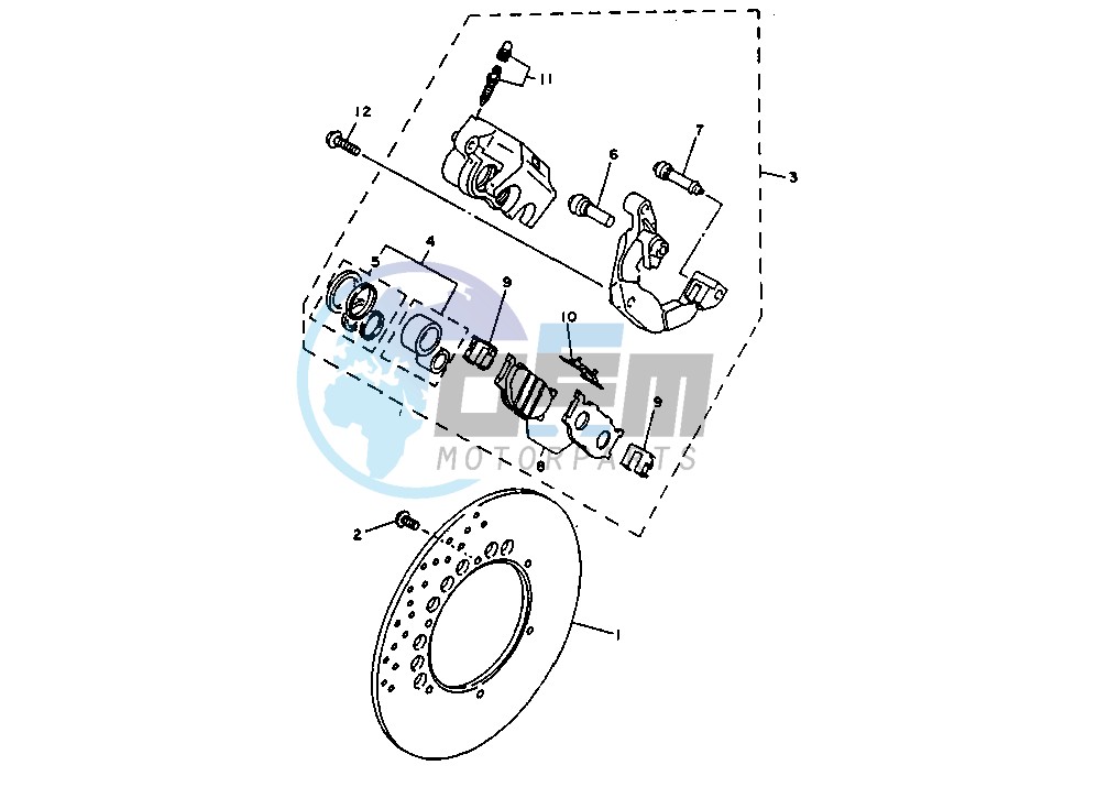 FRONT BRAKE CALIPER