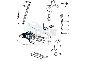 SV 100 L - 100 cc drawing OIL PUMP