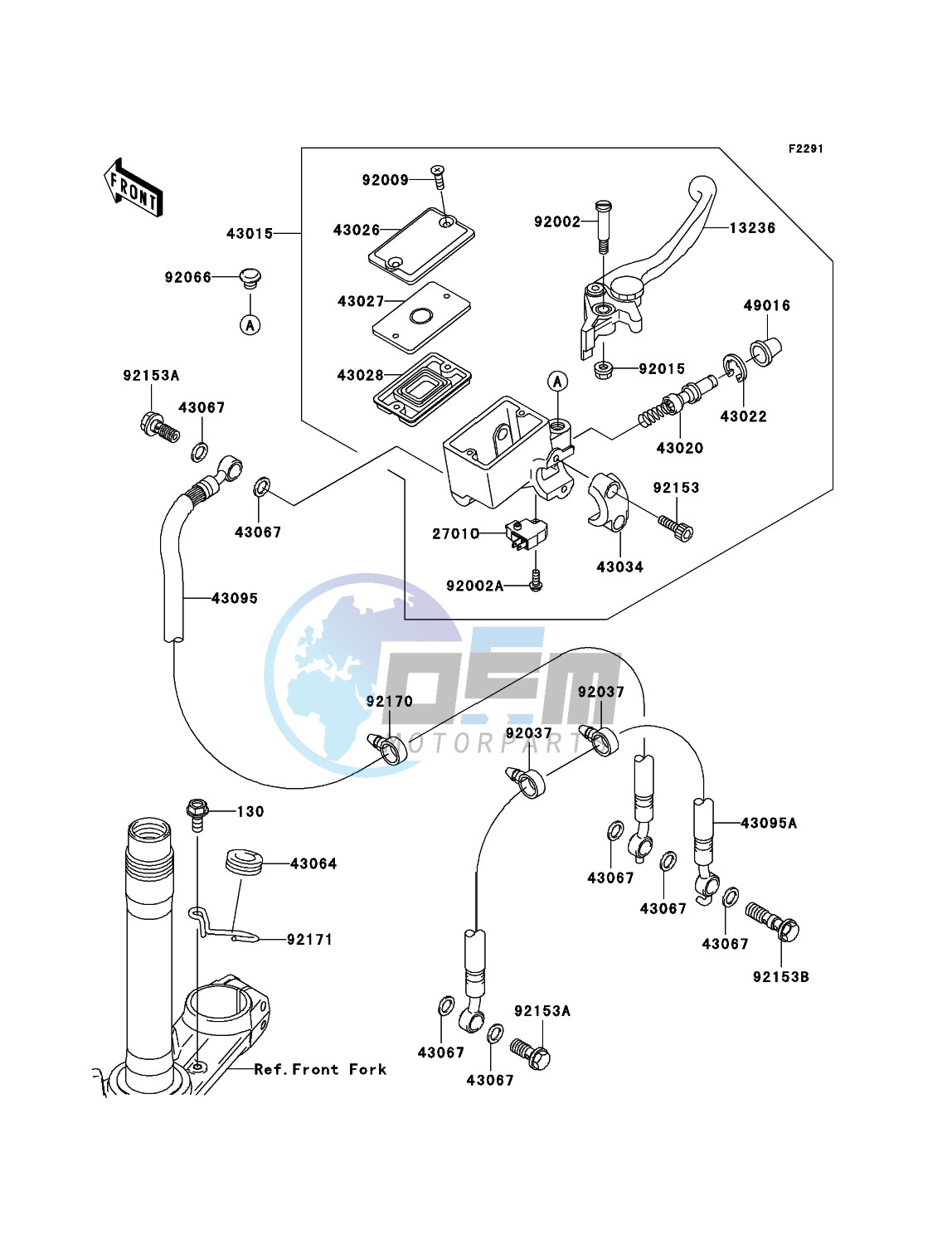 Front Master Cylinder