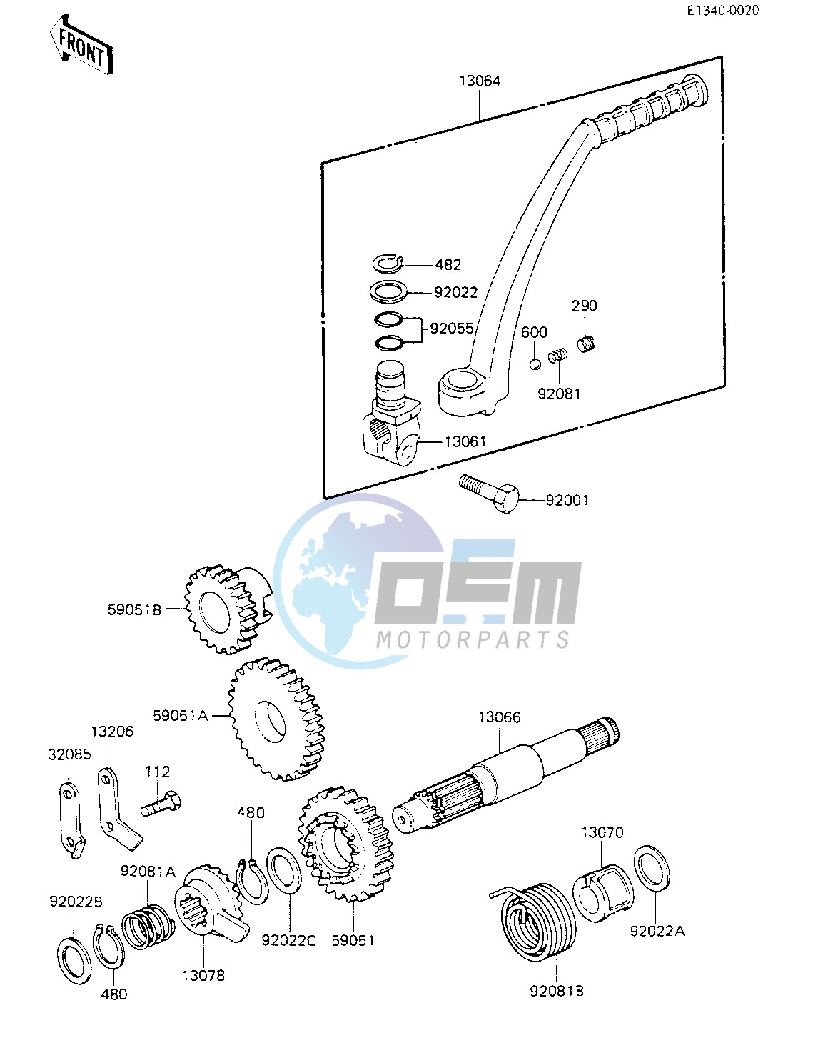 KICKSTARTER MECHANISM