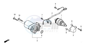 NVS504SH 502 drawing STARTING MOTOR