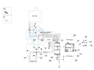 TUONO 1100 V4 RR E4 ABS (NAFTA) drawing Fuel vapour recover system