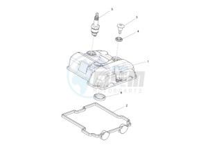 RS 125 4T E4 ABS EMEA EU drawing Head cover