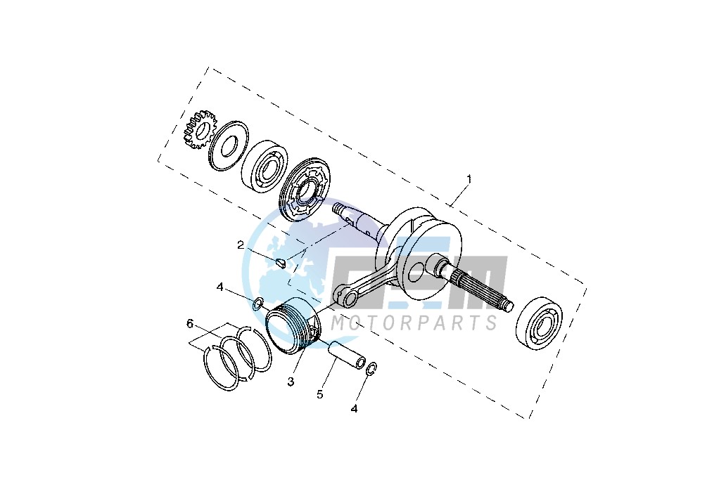 CRANKSHAFT PISTON