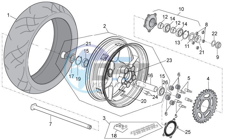 Rear Wheel