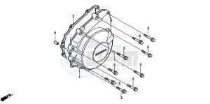 CB600F2 HORNET S drawing GENERATOR COVER