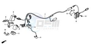 TRX300EX SPORTRAX drawing WIRE HARNESS (TRX300EX'01-'06)