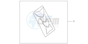 CBF600N drawing TANK PAD HRC LOGO