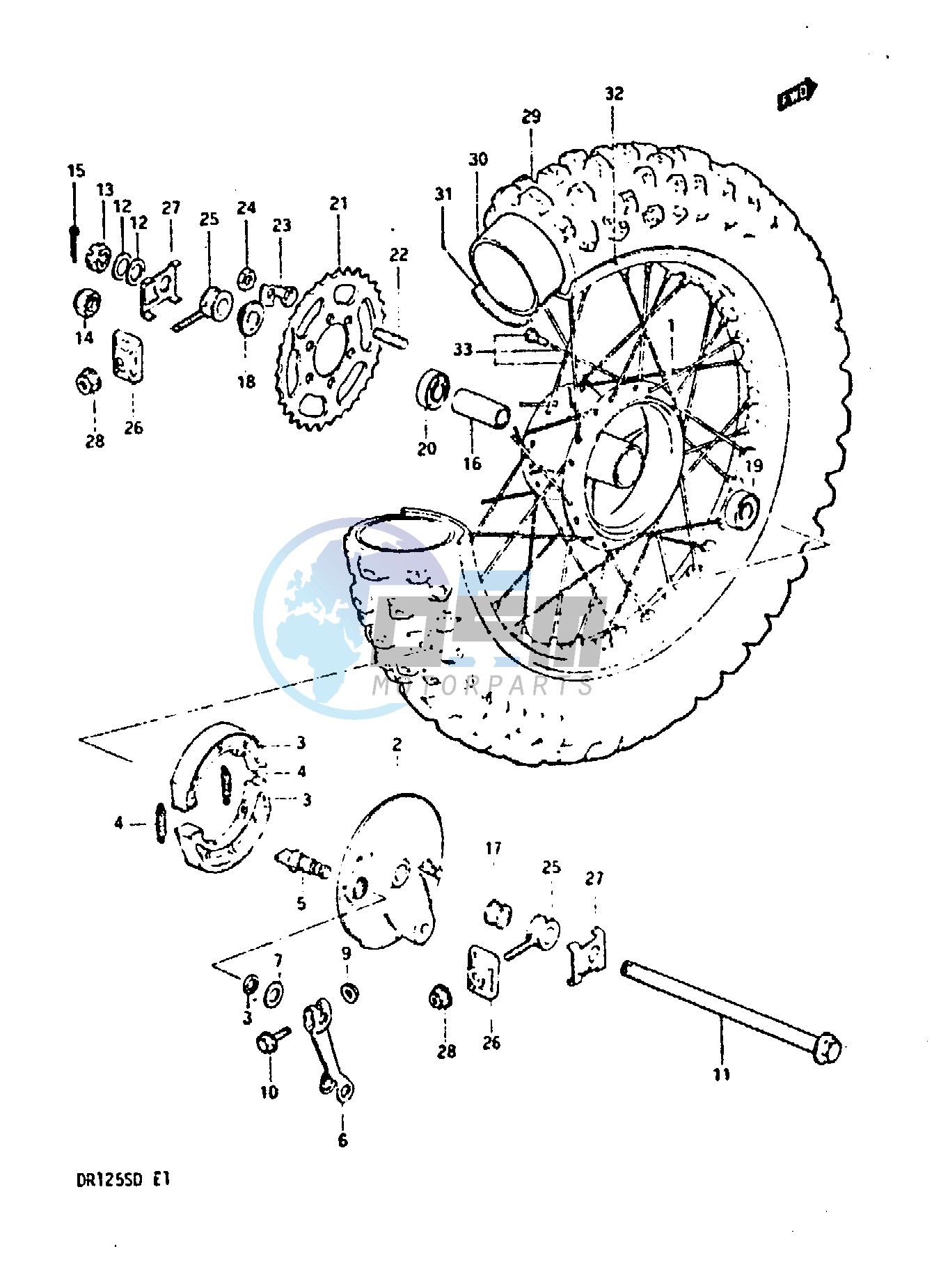 REAR WHEEL