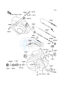 JET SKI X-2 JF800A7F EU drawing Cables