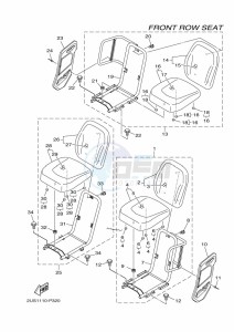 YXC700E YX70CPM (BHE2) drawing SEAT