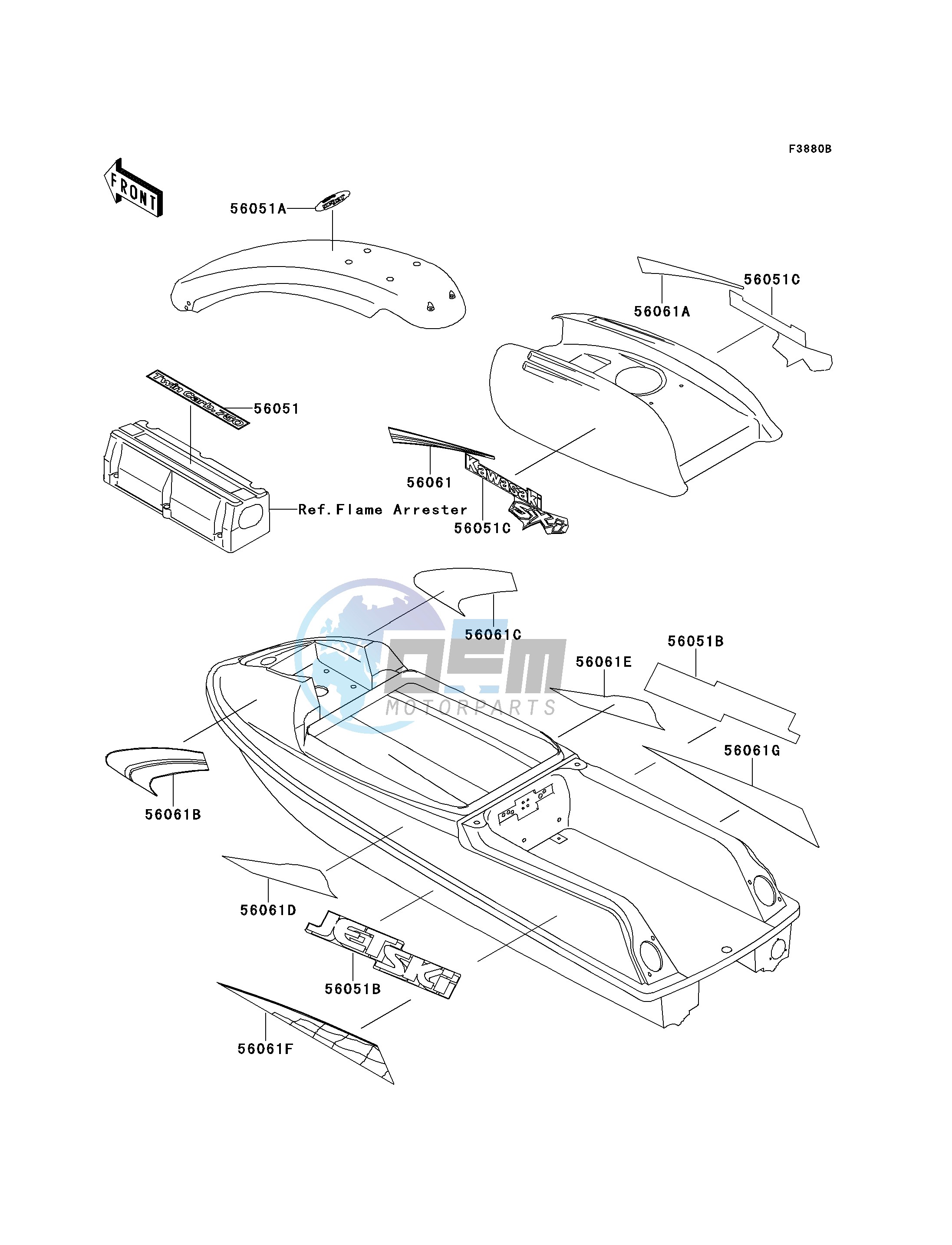 DECALS-- JS750-B3- -