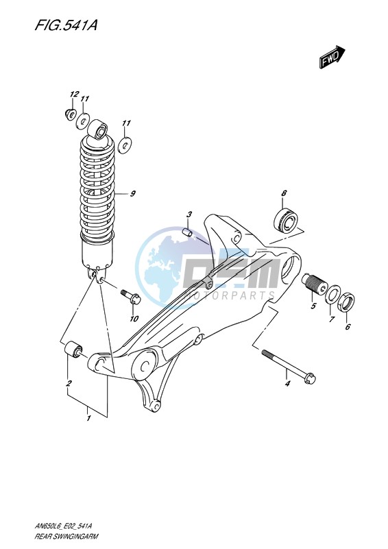 REAR SWINGINGARM