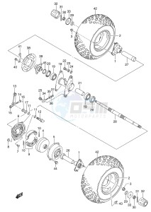 LT-Z50Z drawing REAR WHEEL