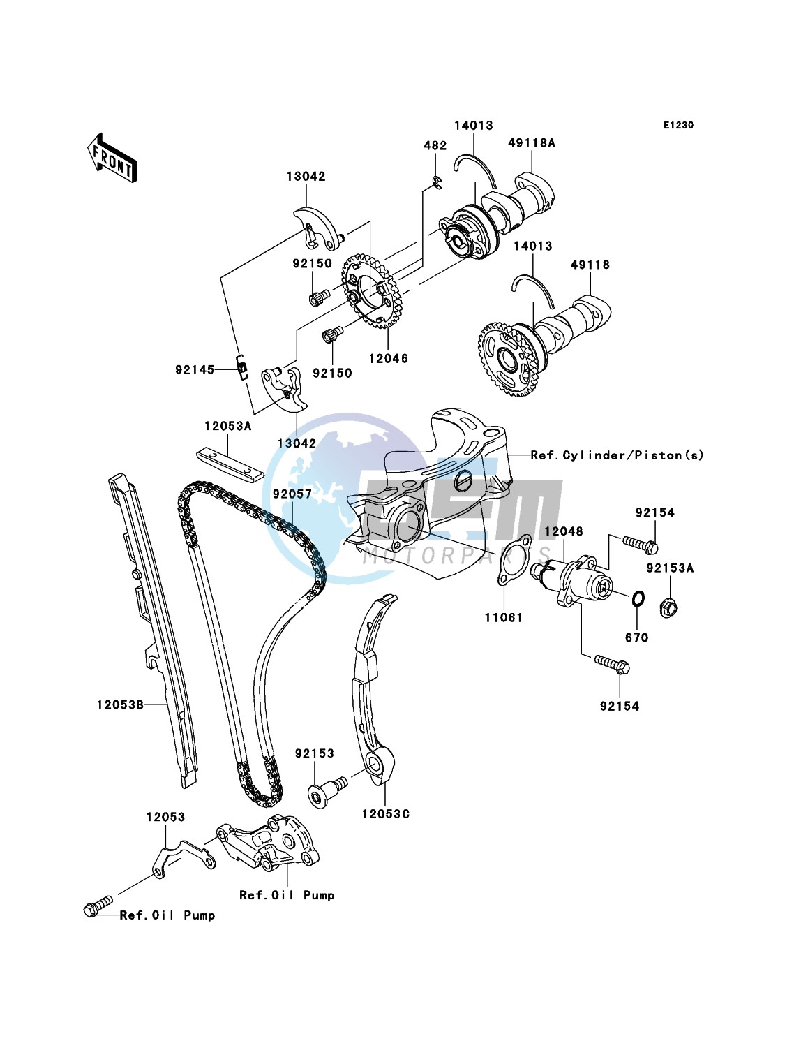 Camshaft(s)/Tensioner