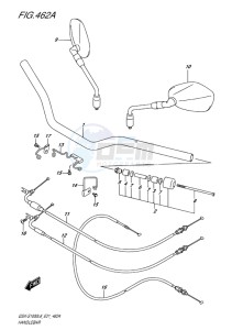 GSX-S1000 EU drawing HANDLEBAR