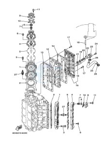 150AETX drawing CYLINDER--CRANKCASE-2