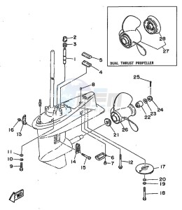 30D drawing LOWER-CASING-x-DRIVE