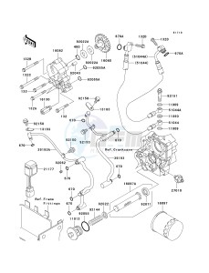 VN 1600 B [VULCAN 1600 MEAN STREAK] (B6F-B8FA) B8FA drawing OIL PUMP_OIL FILTER