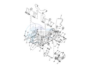 XC VERSITY 300 drawing CRANKCASE