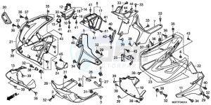 XL1000V9 Europe Direct - (ED) drawing UNDER COWL