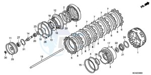 GL18009 BR / AB - (BR / AB) drawing CLUTCH