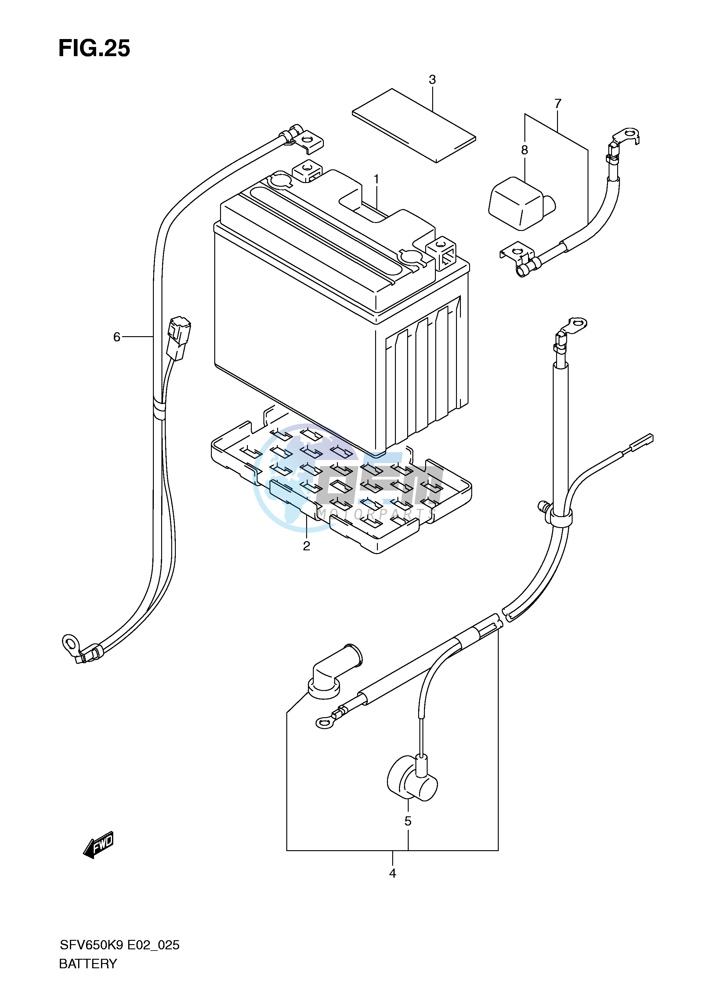 BATTERY (SFV650K9 UK9 L0 UL0)