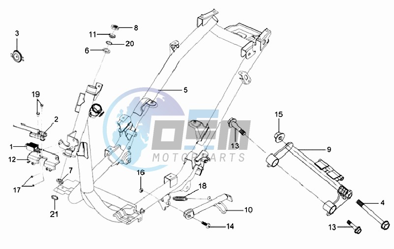 FRAME / ENGINE MOUNT