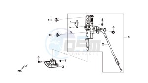 MAXSYM 600I ABS drawing PARK LEVER