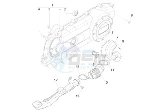 Liberty 50 iGet 4T 3V-2015-2017 (EMEA) drawing Crankcase cover - Crankcase cooling