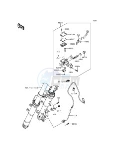 Z250SL_ABS BR250FFF XX (EU ME A(FRICA) drawing Front Master Cylinder