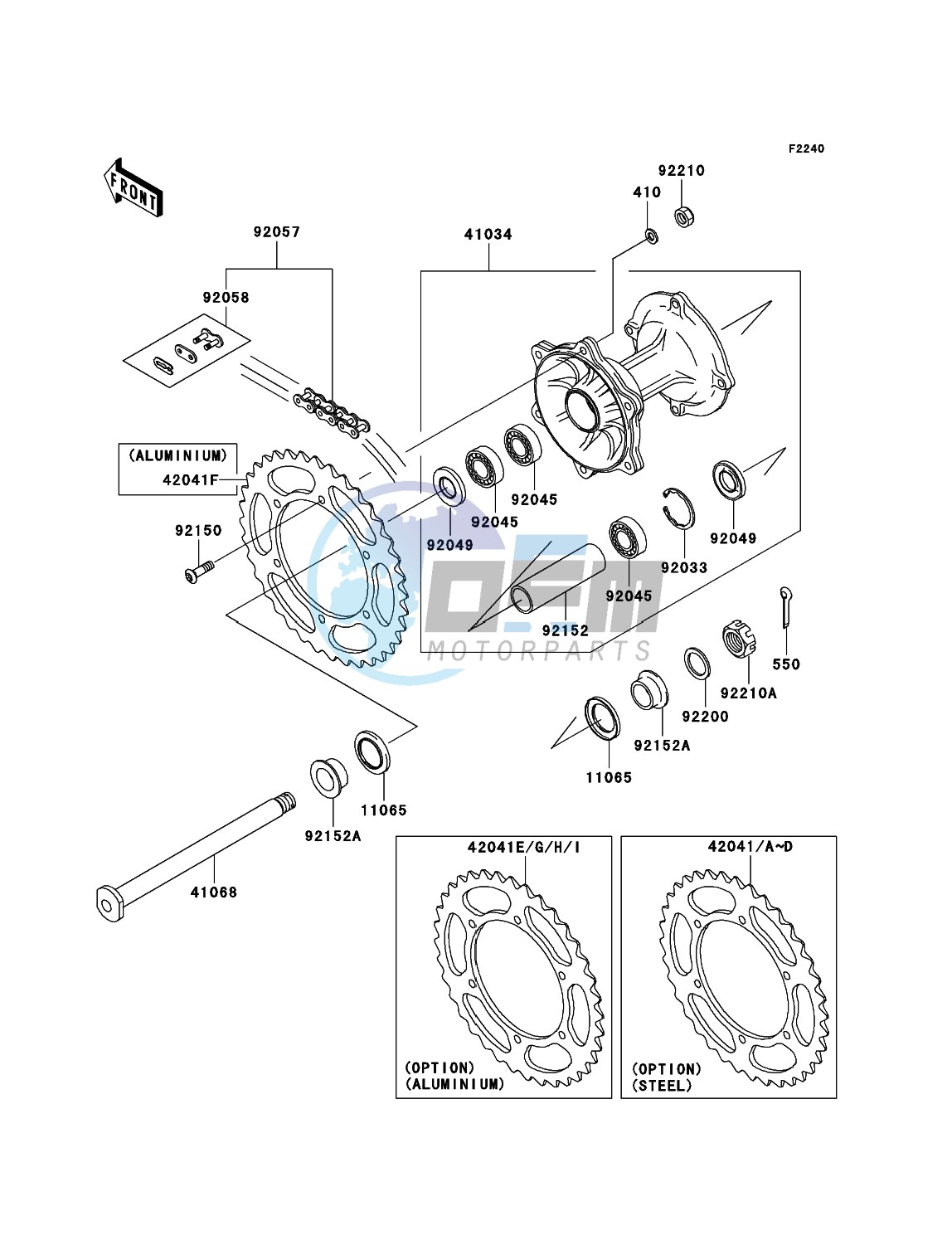 Rear Hub