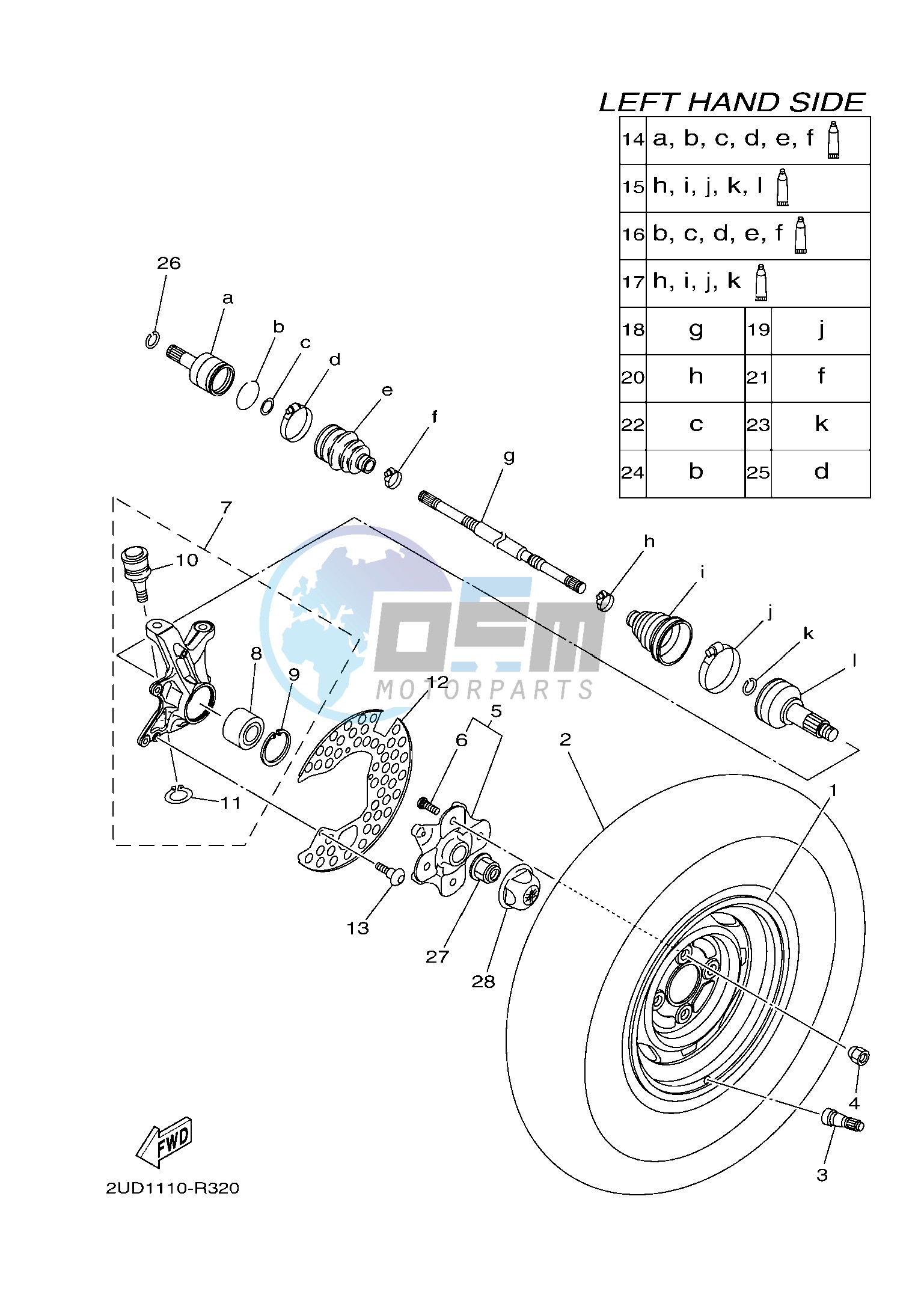 FRONT WHEEL