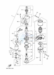 FL150AETL drawing STARTER-MOTOR