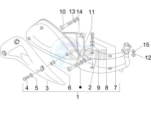 LX 125 4T E3 UK drawing Silencer