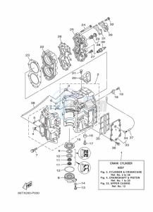 E40XMHL drawing CYLINDER--CRANKCASE