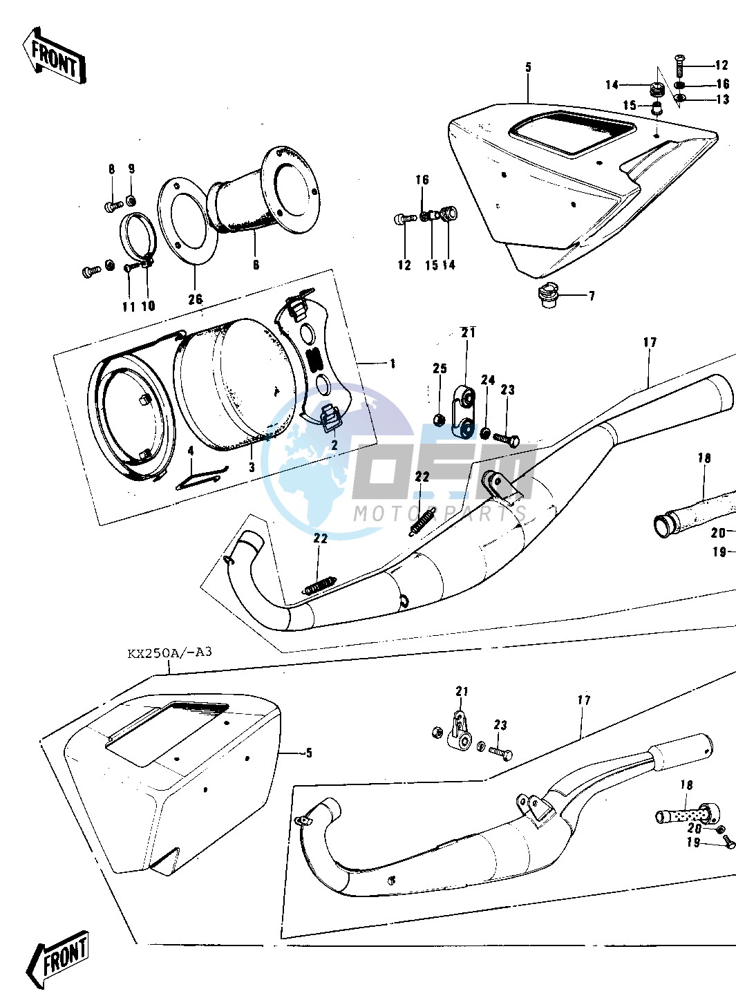 AIR CLEANER_MUFFLER -- 74-76- -