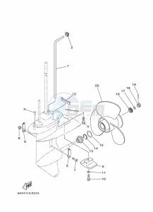 FT9-9LMHL drawing LOWER-CASING-x-DRIVE-2