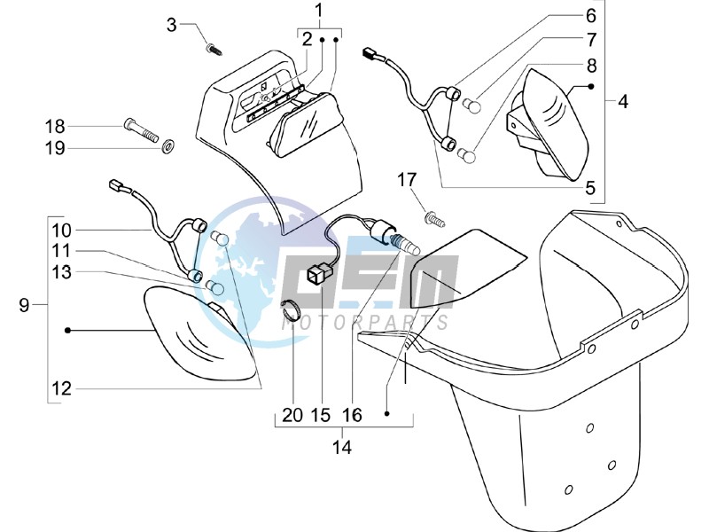 Tail light - Turn signal lamps