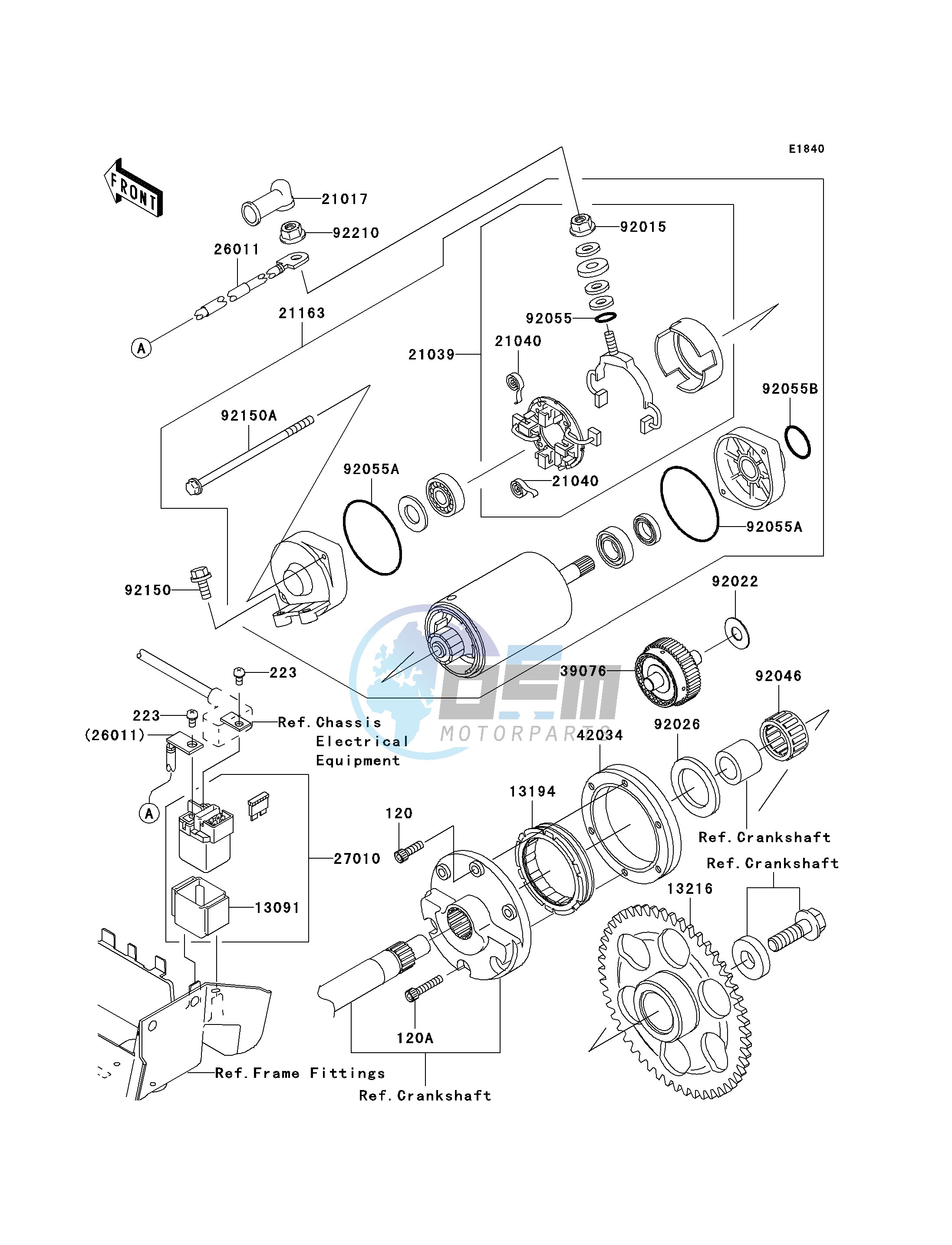 STARTER MOTOR