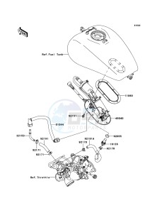 VN1600 MEAN STREAK VN1600B7F GB XX (EU ME A(FRICA) drawing Fuel Pump