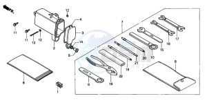 CRM125R drawing TOOLS