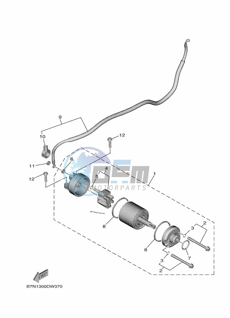 STARTING MOTOR