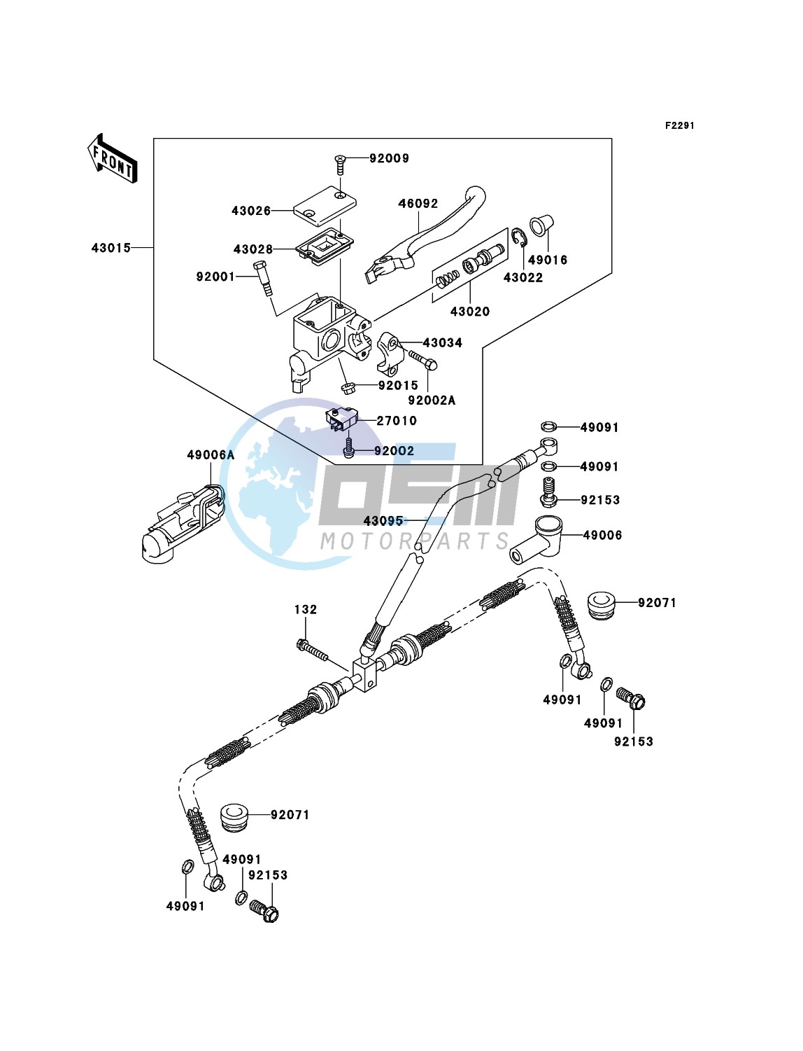 Front Master Cylinder