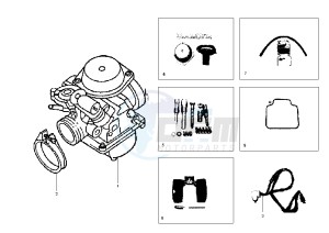 SHARK - 125 cc drawing CARBURETTOR