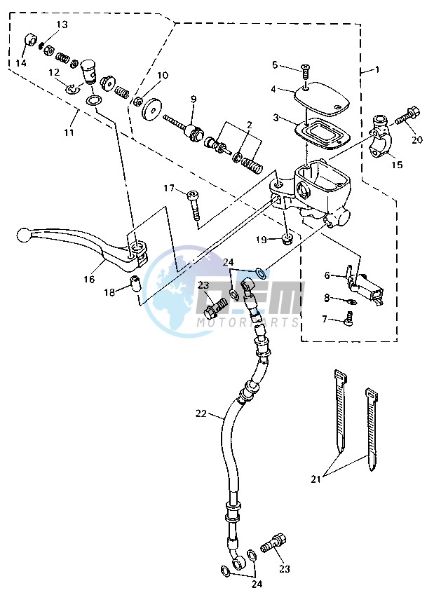 FRONT MASTER CYLINDER