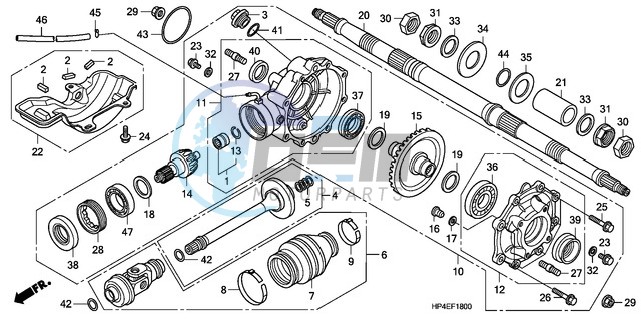 REAR FINAL GEAR